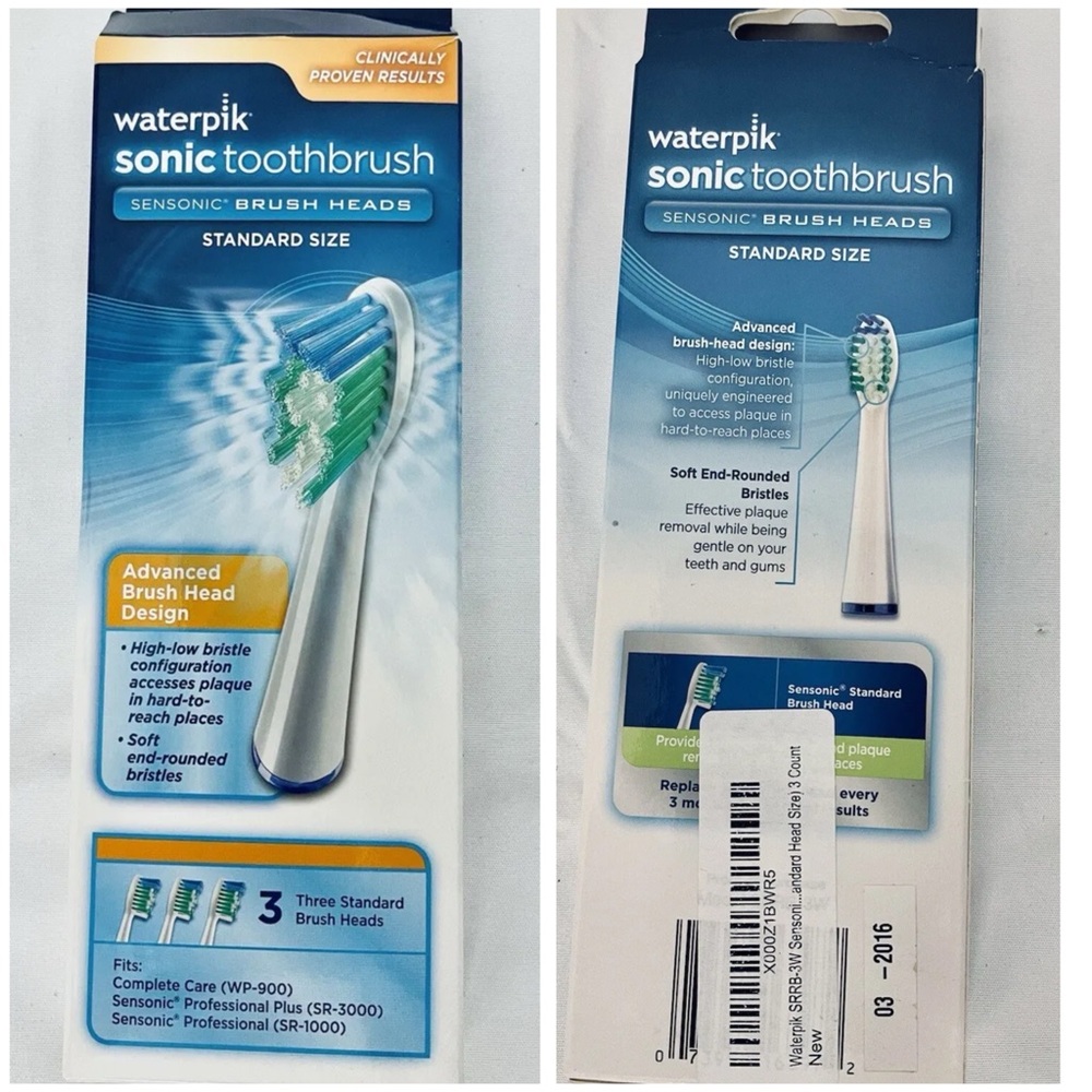 Sonic Toothbrush Replacement Heads - 6pcs